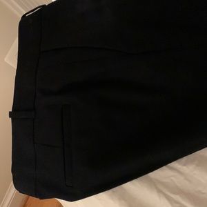 Black work trousers J Crew. Cotton/twill